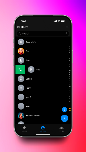 Alright Contacts Screenshot 0