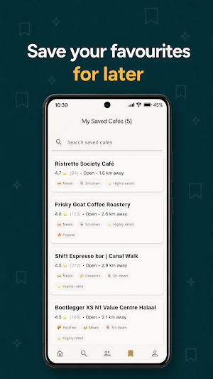 Boomly: Coffee Finder Screenshot 3