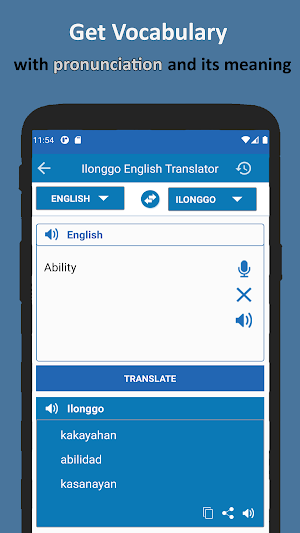 Ilonggo to English Translator Screenshot 2