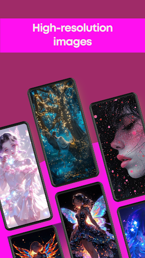 Glitter Girly Wallpaper HD 4K Screenshot 1