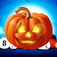 Halloween Coloring Book Games