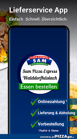 Sam Express Walddorfhäslach Screenshot 0