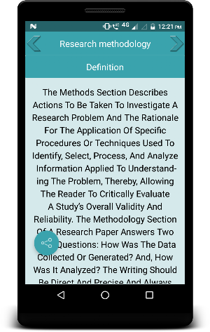 Research methodology Screenshot 2