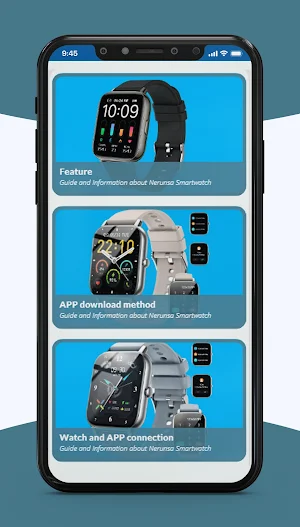 Nerunsa Smartwatch App Advice Screenshot 1
