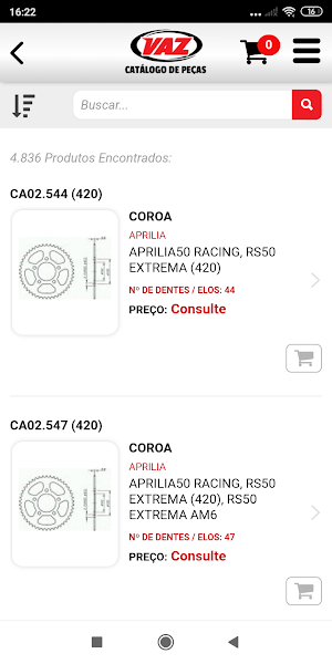EBFVAZ - Catálogo Screenshot 2