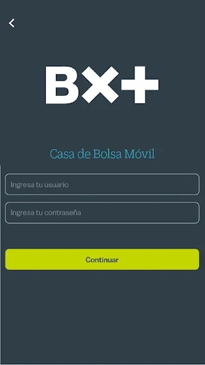 Casa de Bolsa Bx+ Móvil Screenshot 0