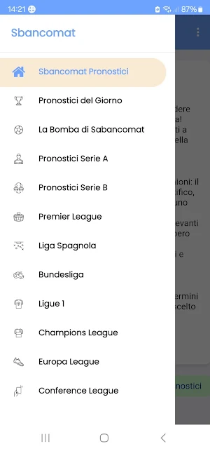 Sbancomat Football Predictions Screenshot 0