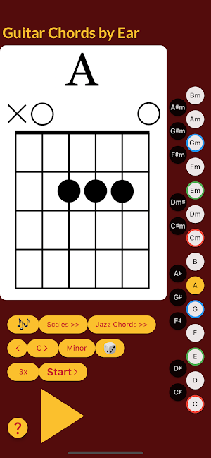Guitar Chords by Ear Screenshot 0