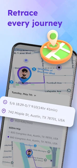 Locaty - GPS Location Share Screenshot 2