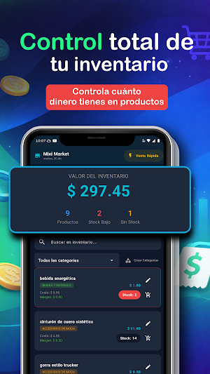 Venta Simple: Ventas y Stock Screenshot 1