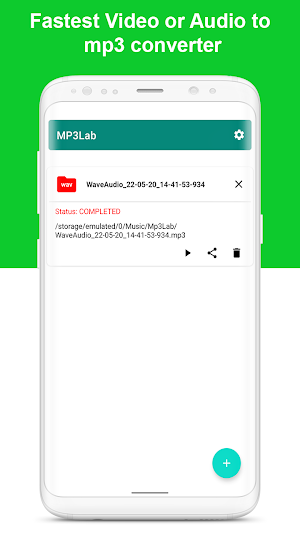 MP3 Video Converter & Audio Converter - Mp3Lab Screenshot 3