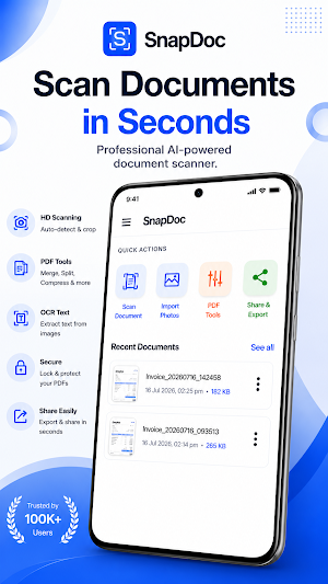 SnapDoc – Doc Scanner Screenshot 0