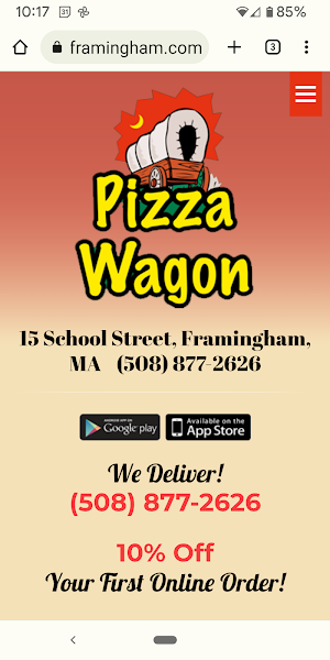 Pizza Wagon Screenshot 1