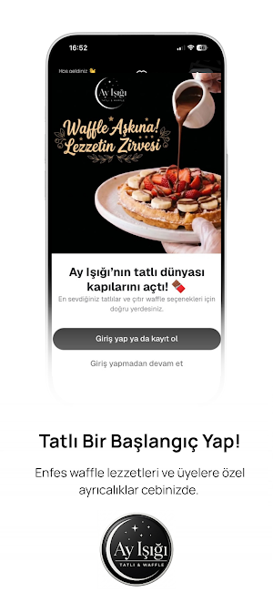 Ay Işığı Tatlı ve Waffle Screenshot 0