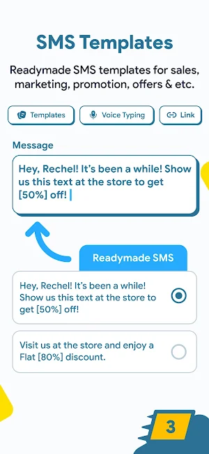 Bulk Sender - SMS Messenger Screenshot 3