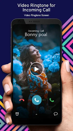 Video Ringtone For Incoming Call Screenshot 0