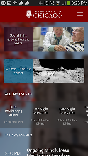 UChicago Screenshot 1