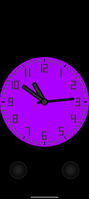 Analog clock vpvi Screenshot 0