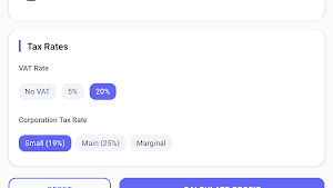 TAX CALCULATOR Screenshot 1