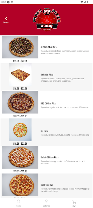 Papa's Pizza & BBQ Screenshot 2