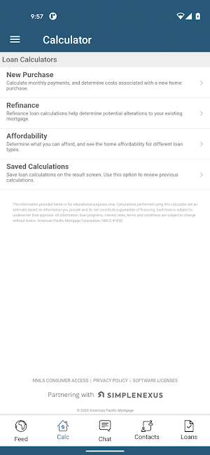 LendFirst Mortgage Screenshot 1