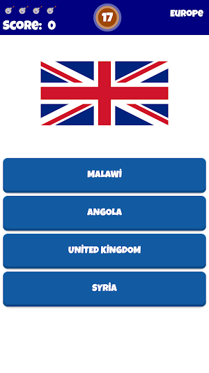 World Country Quiz Screenshot 2