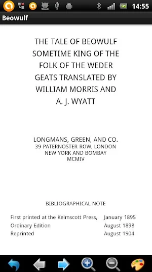 Beowulf FULL BOOK Screenshot 2