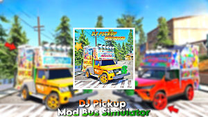 DJ Pickup Mod Bus Simulator Screenshot 0
