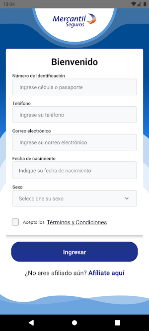 Teleservicios Salud Mercantil Screenshot 0