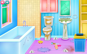 games girls room cleaning Screenshot 0