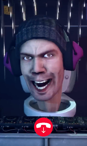 Skibidi Toilet Video Call Screenshot 0