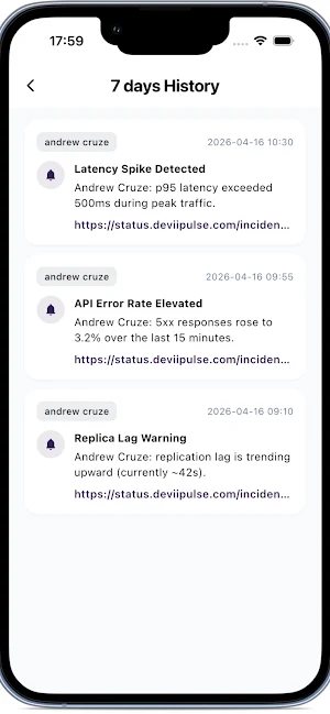 DeviiPulse Screenshot 1