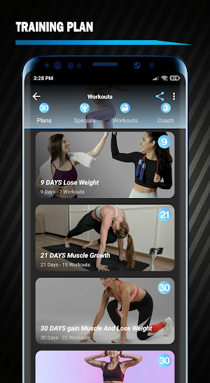 Home Workout for Women - Female Fitness Screenshot 3
