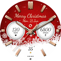 R300 Christmas Watch Face