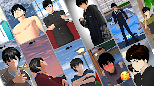 Sakura School Boy Wallpaper 4K Screenshot 0