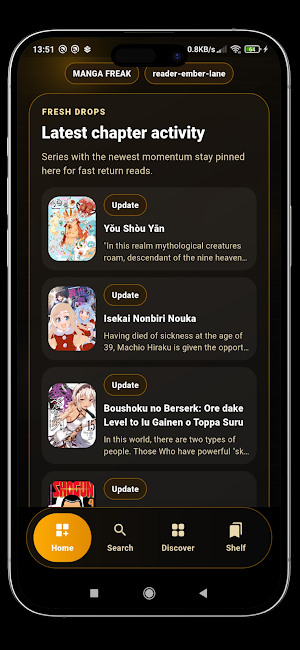 Manga Freak : Manga & Comics Screenshot 3