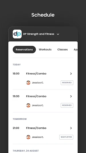 DP Strength and Fitness Screenshot 2