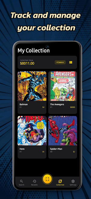 Comic Scanner & Value Tracker Screenshot 2