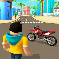 Obby Bike Driving Parkour Game
