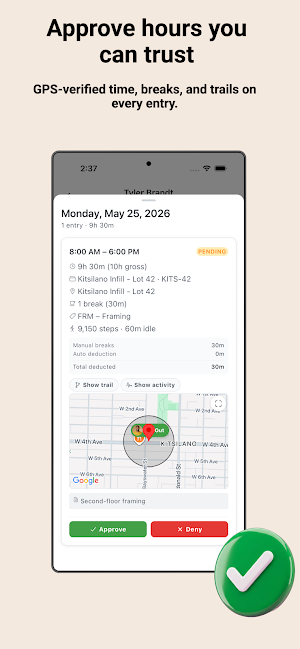 WorkxPro: Time Tracking Screenshot 2