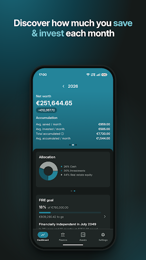 Fyrgo - Net Worth Tracker Screenshot 3