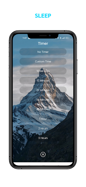 Relax Mountain Sleeping Sounds Screenshot 2