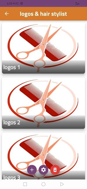 logos & hair stylist Screenshot 3