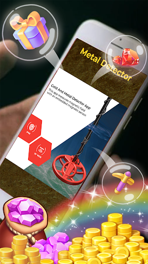 Gold detector with sound 2023 Screenshot 3