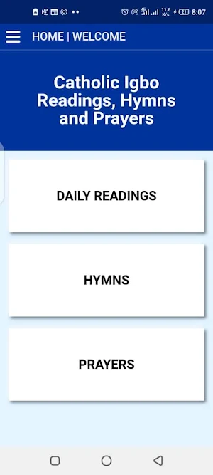 Catholic Igbo Readings, Hymns and Prayers Screenshot 1