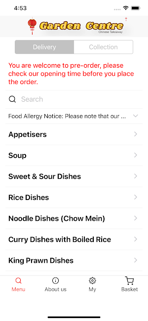 Garden Centre Takeaway Screenshot 1