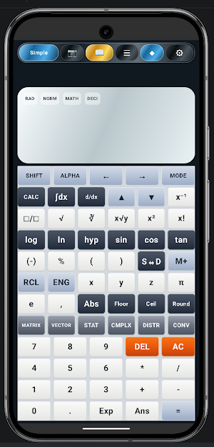 Scientific Calculator Screenshot 0
