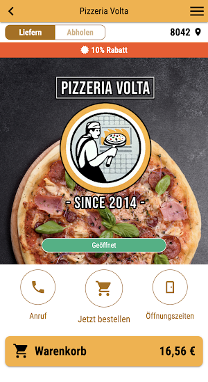 Pizzeria Volta Screenshot 0