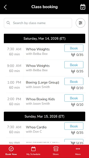 Whoa Fitness Screenshot 1
