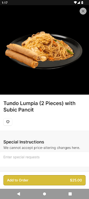Adobo Pinoy Kitchen Screenshot 2